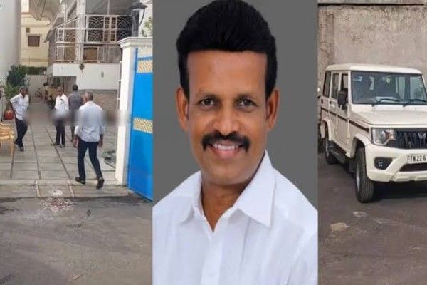 தி.மலை திமுக எம்.பி அண்ணாதுரை வீட்டில் லஞ்ச ஓழிப்பு   சோதனை