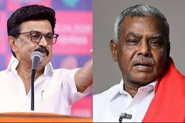 “ஸ்டாலின் பேசியது அவர் வகித்த, வகிக்கும் பொறுப்புக்கு உகந்தது அல்ல” - பெ.சண்முகம் கண்டனம்