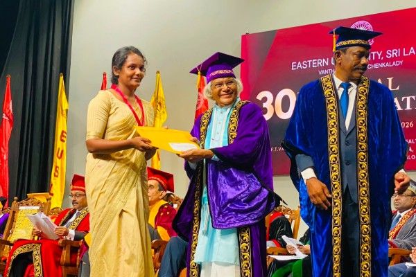 கிழக்கு பல்கலைக்கழகத்தின் 30வது பொதுப்பட்டமளிப்பு விழா