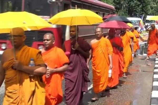 ‘காவி உடைக்கு நீதி’ நடைபவனி இன்று கடவத்தை நோக்கி பயணம்